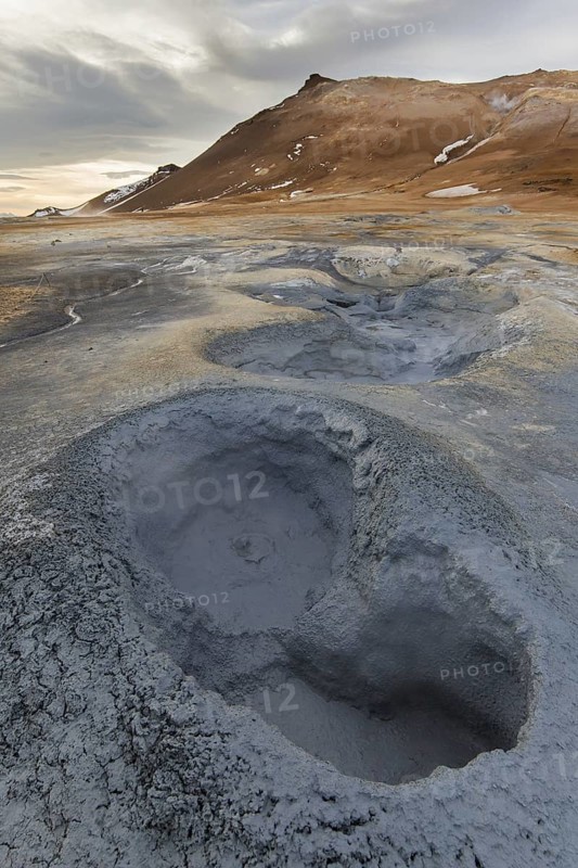 Boiling mudpools
