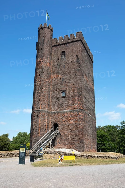 Kaernan Medieval Tower, Helsingborg, Skane laen, Sweden, Europe