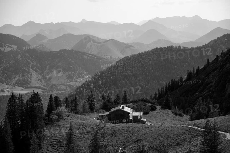 Taubensteinhaus, Spitzingsee, Mangfallgebirge, Bavarian Prealps, Upper Bavaria, Bavaria, Germany, Europe