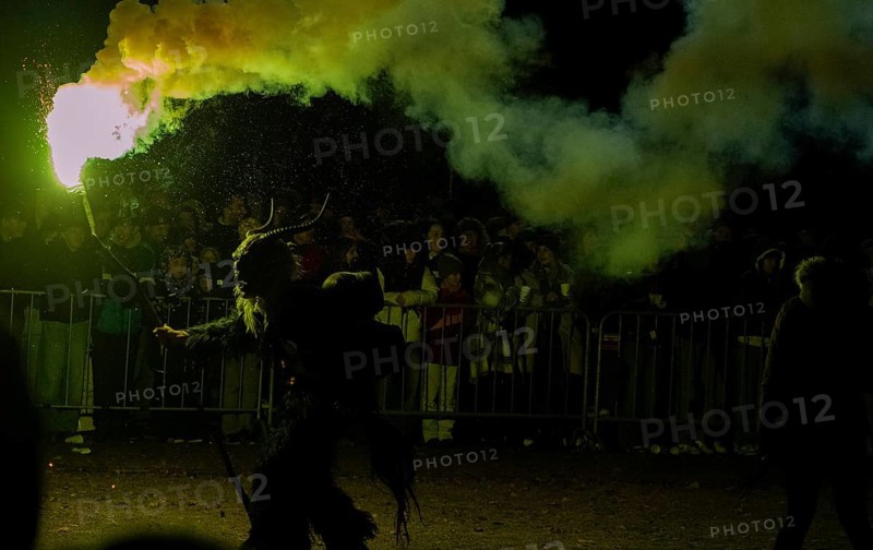 Devils, Perchten, Trebesing devils, fire, torches, Trebesing, Carinthia