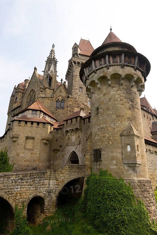 Kreuzenstein Castle, Leobendorf, Weinviertel, Lower Austria