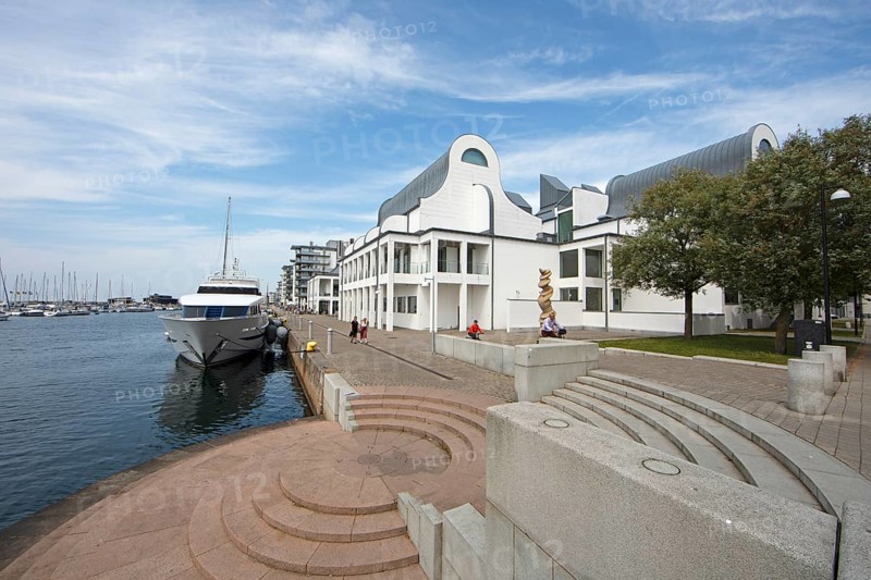 Dunkers Culture House at the Kajpromenaden, Helsingborg, Skane laen, Sweden, Europe