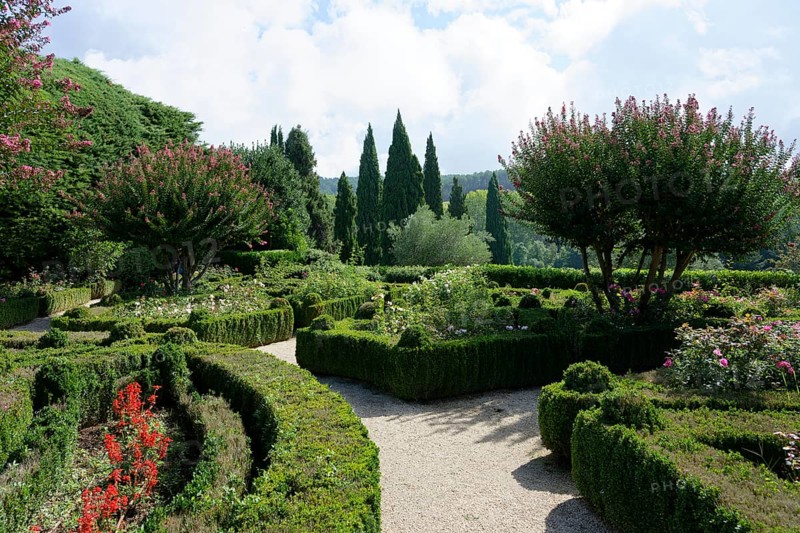 Jardim das Flores, Mateus Palace (Fundacao da Casa de Mateus), Mateus, Vila Real, Portugal, Europe