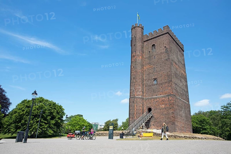 Kaernan Medieval Tower, Helsingborg, Skane laen, Sweden, Europe
