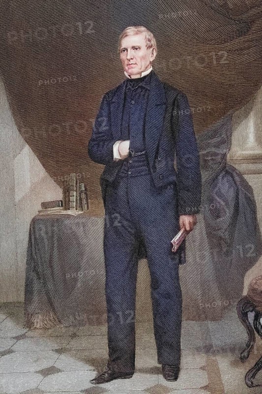 John Jordan Crittenden (born 10 September 1786 or 1787 in Versailles, Virginia, died 26 July 1863 in Frankfort, Kentucky) was an American lawyer, politician, US Senator, Governor of Kentucky and Attorney General, after a painting by Alonzo Chappel (1828-1878), Historic, digitally restored reproduction from a 19th century original
