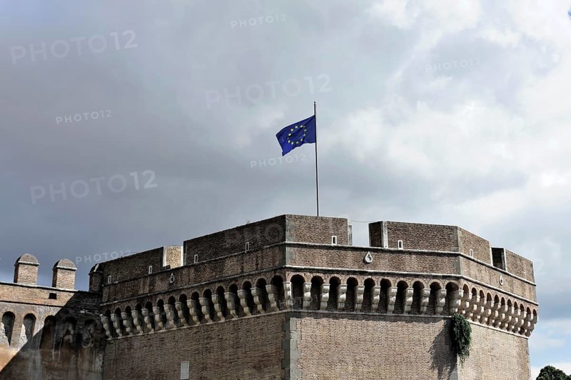 Detail, Castel Sant'Angelo, Castel Sant'Angelo, Rome, Italy, Europe
