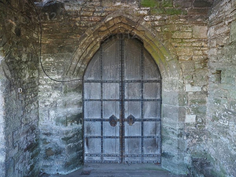 Tintern Abbey (Abaty Tyndyrn) in Tintern, UK