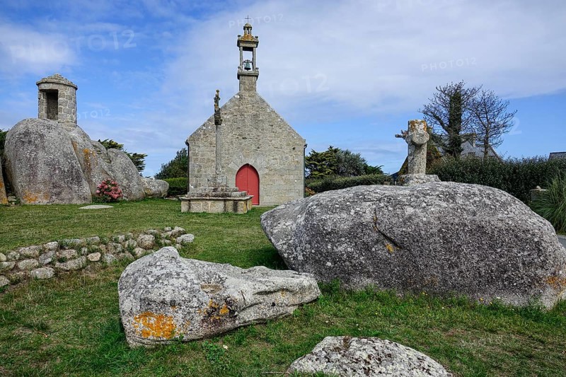 Chapelle Pol chapel, Plouneour-Brignogan-Plages, Finistere Penn ar Bed department, Brittany Breizh region, Atlantic coast, France, Europe