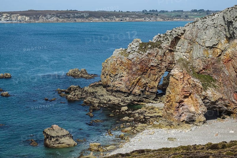 Pointe de Dinan, Crozon, Crozon Peninsula, Finistere Penn ar Bed department, Brittany Breizh region, France, Europe