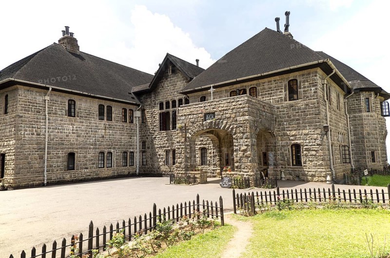St Benedict's Monastery, Adisham, Haputale, Haputale, Badulla District, Uva Province, Sri Lanka, Asia