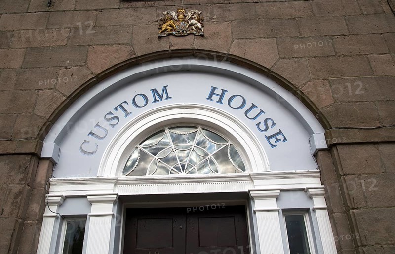 Historic Custom House building, Berwick-upon-Tweed, Northumberland, England, UK