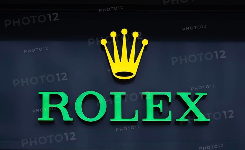 Rolex Brand Store, logo, retail shop, Dorotheen Quartier, DOQU, shopping mall, Stuttgart, Baden-Wuerttemberg, GermanyStuttgart, Baden-Wuerttemberg, Germany, Europe