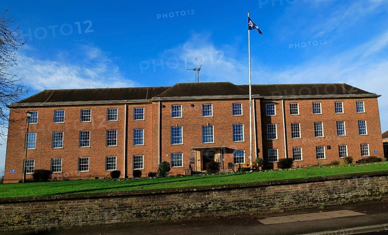 Wiltshire police headquarters building Devizes, Wiltshire, England, UK