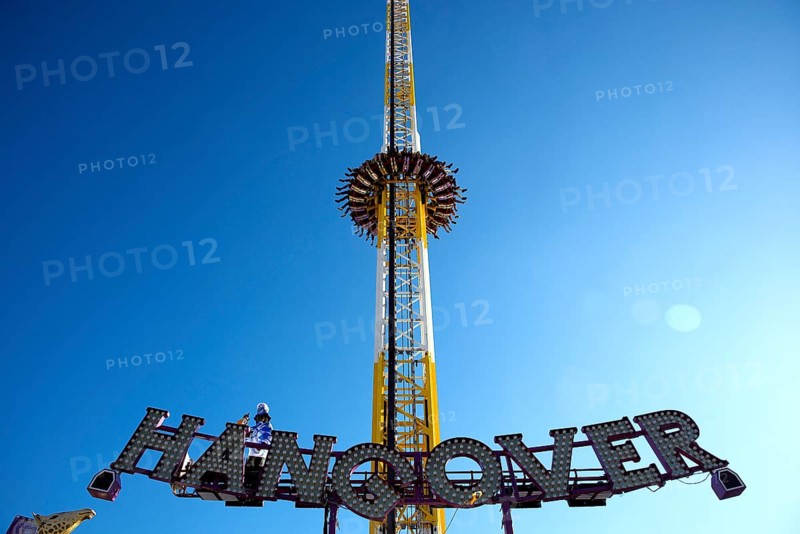 HANGOVER ride at the Oktoberfest, Munich, Bavaria, Germany, Europe
