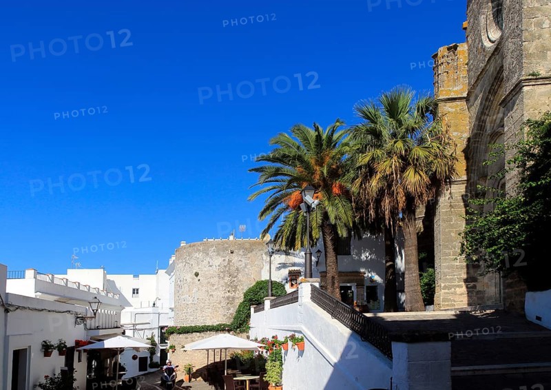 Church of Divino Salvador, Vejer de la Frontera, Cadiz Province, Spain, Europe