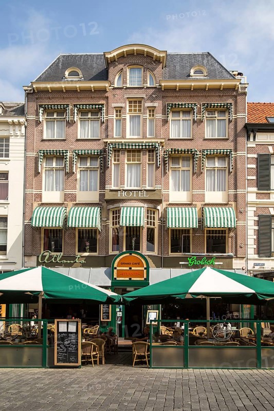 Grand Cafe Atlanta hotel, city centre of Nijmegen, Gelderland, Netherlands