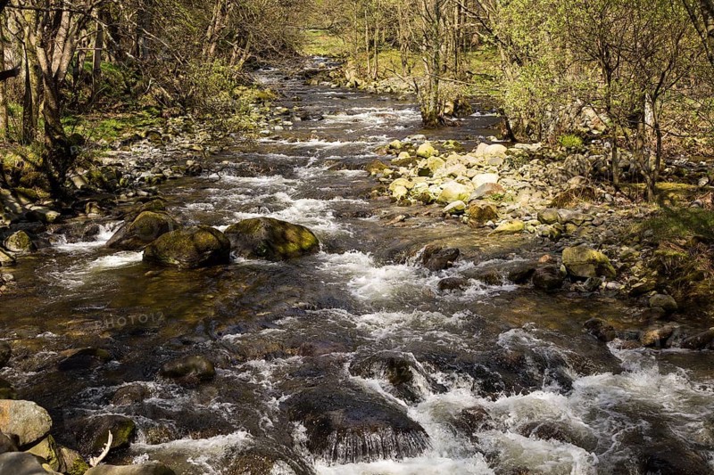 Glenridding Beck stream, Lake District national park, Cumbria, England, UK