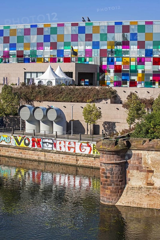 Museum of Modern and Contemporary Art, Musee d'Art Moderne et Contemporain de Strasbourg, MAMCS, Alsace, France, Europe