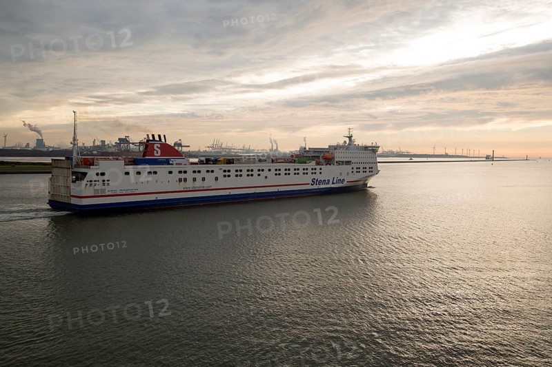 Stena Line freight ferry, Port of Rotterdam, Hook of Holland, Netherlands