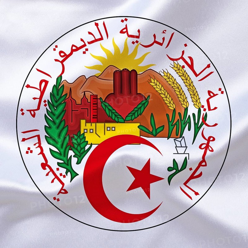 Africa, African Union, the coat of arms of Algeria, Algeria, Studio, Africa