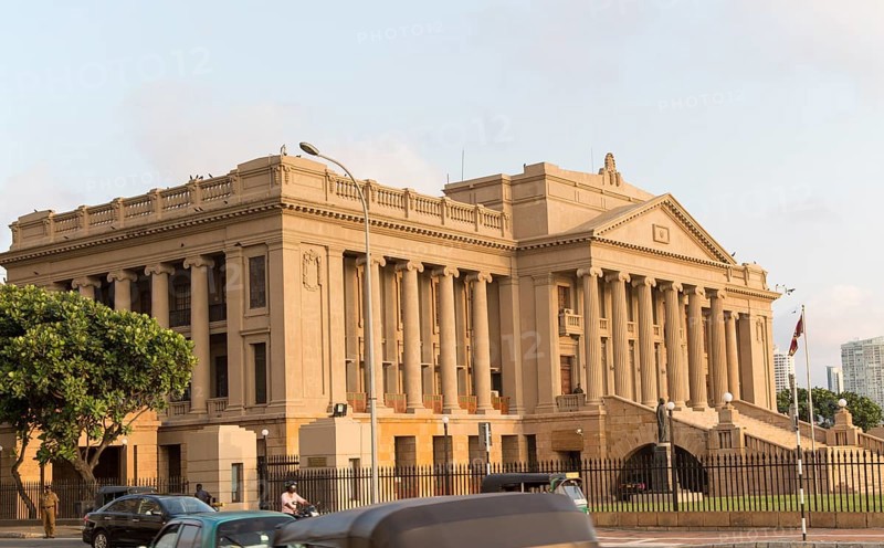Old Parliament Building now the Presidential Secretariat offices, Colombo, Sri Lanka, Asia
