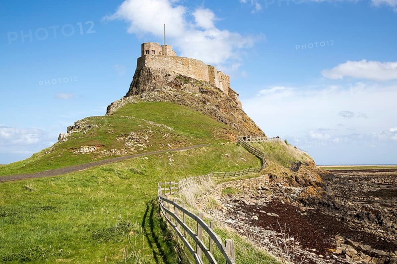 Lindisfarne Castle, Holy Island, Northumberland, England, UK