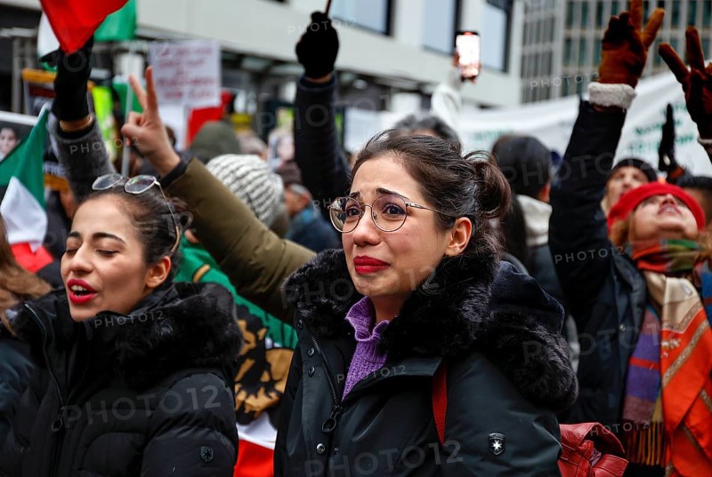 Demonstration in solidarity with the protests in Iran and remembrance of the killing of people by the Mullah regime, Berlin, 19 November 2022