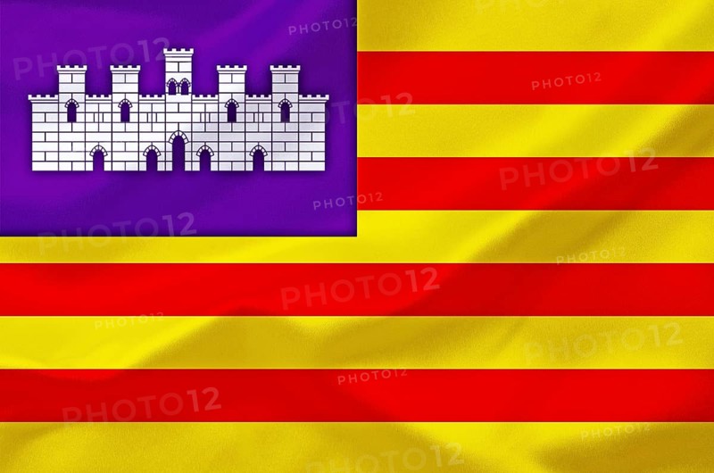 The flag of the Balearic Islands, Studio