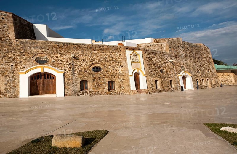 Muralla Real historic fortress Ceuta, Spanish territory in north Africa, Spain, Europe