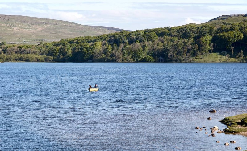 Malham Tarn lake, Yorkshire Dales national park, England, UK