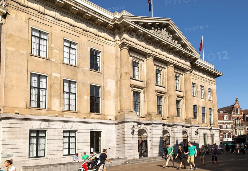 Historic Stadhuis city hall building, Utrecht, Netherlands