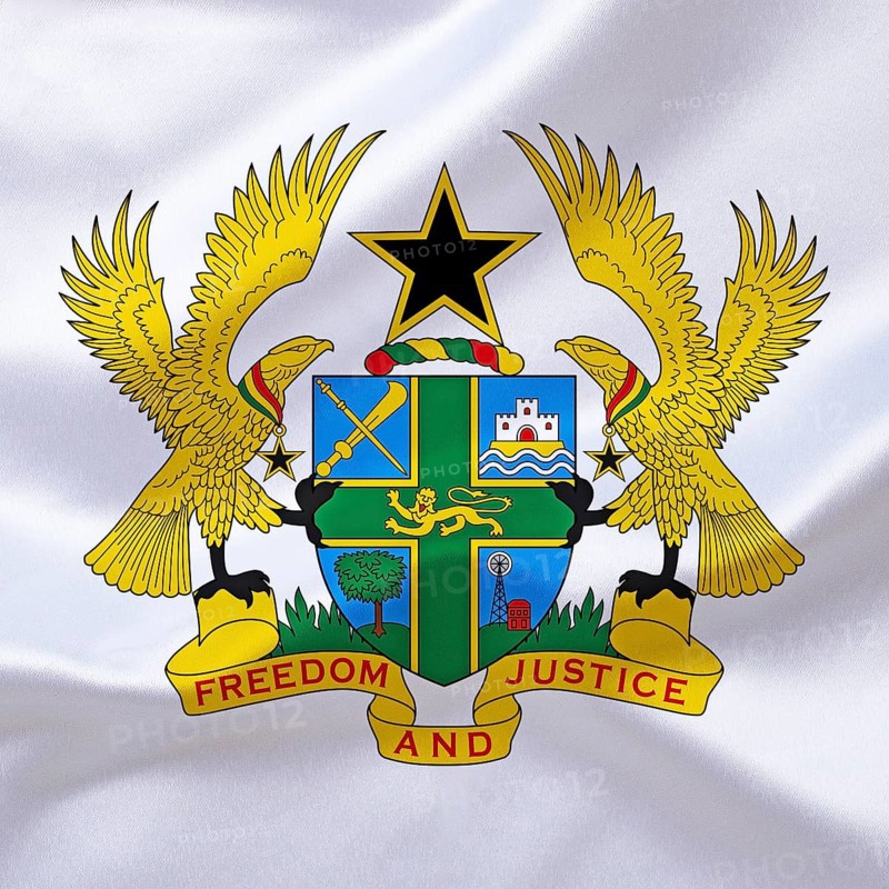 Africa, African Union, the coat of arms of Ghana, Studio
