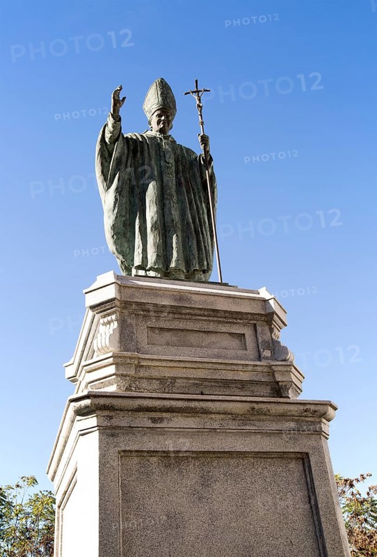 Pope John Paul the second statue, Juan Pablo, Jerez de la Frontera, Spain, Europe