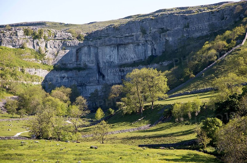 Malham Cove, Yorkshire Dales national park, England, UK
