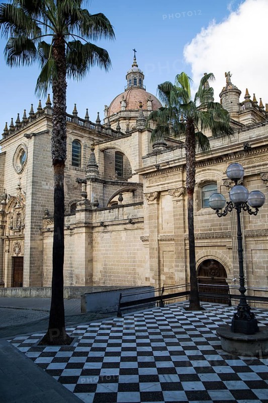 Cathedral church in Jerez de la Frontera, Cadiz province, Spain, Europe