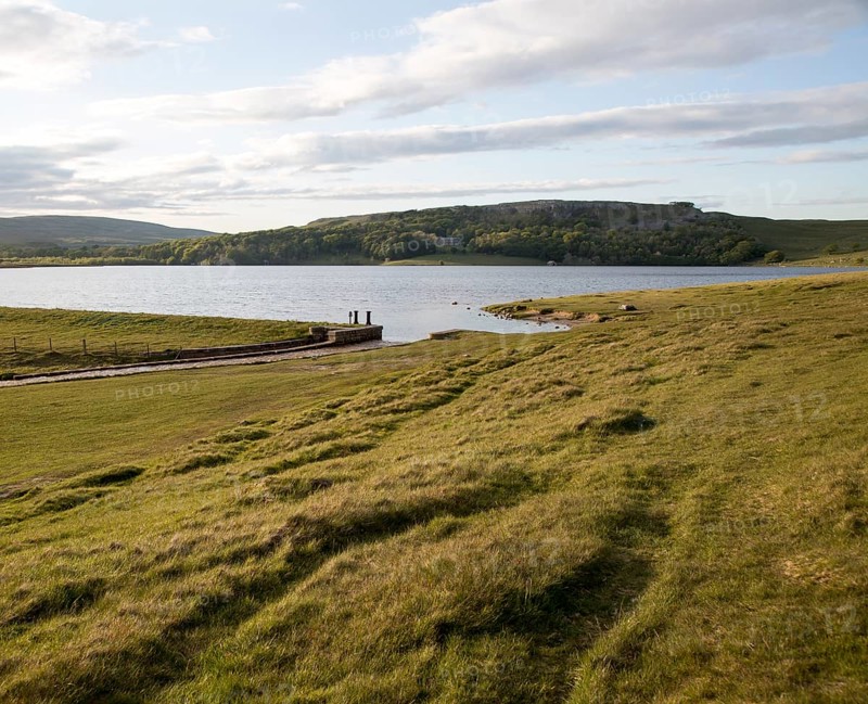 Malham Tarn lake, Yorkshire Dales national park, England, UK