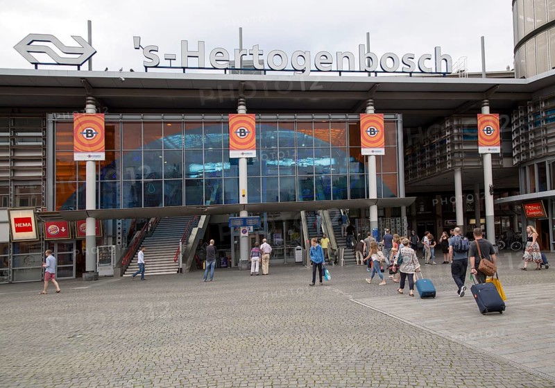 Den Bosch, 's-Hertogenbosch, railway station, North Brabant province, Netherlands