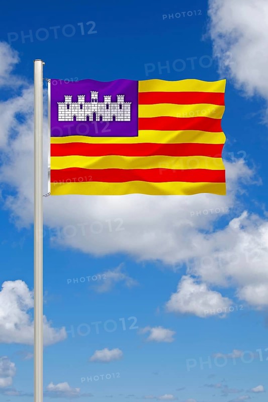 The flag of the Balearic Islands, Studio