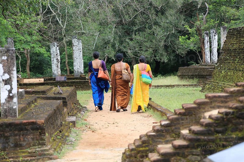 UNESCO World Heritage Site, the ancient city of Polonnaruwa, Sri Lanka, Asia, ruins at Potgul Vihara site, Asia