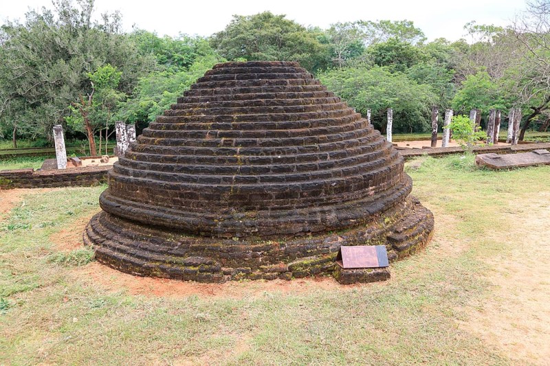 UNESCO World Heritage Site, the ancient city of Polonnaruwa, Sri Lanka, Asia, ruins at Potgul Vihara site, Asia