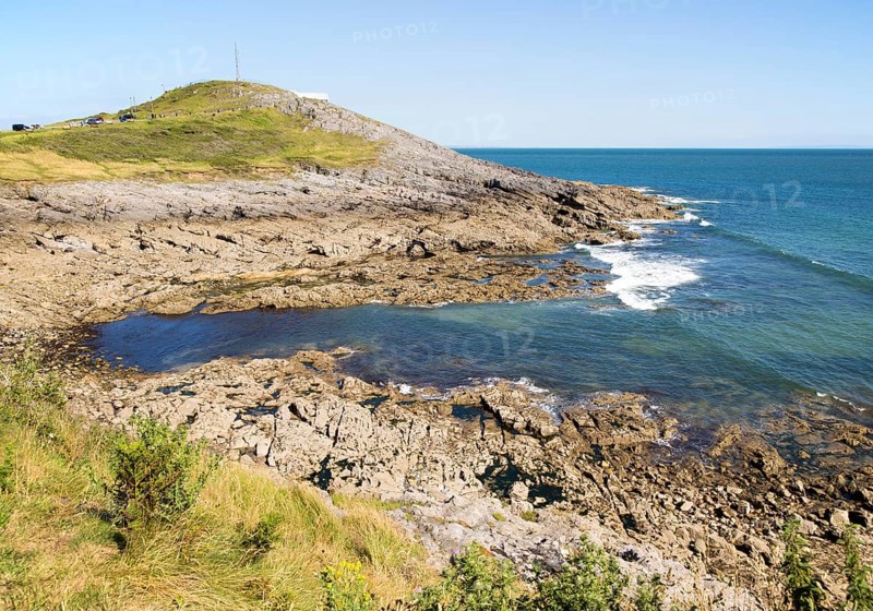 Mumbles Head, Gower peninsula, near Swansea, South Wales, UK