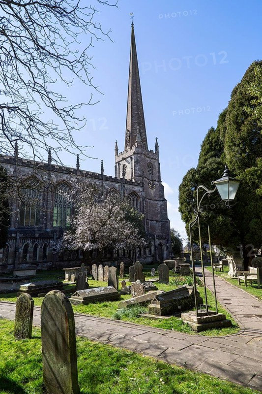 Parish Church of St Mary the Virgin and St Mary Magdalene, Tetbury, Cotswolds. Gloucestershire, England, UK