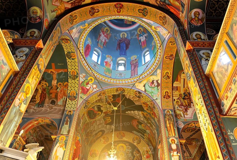 Hagia Trias Church in Agios Nikolaos (Aghios Nikolaos), Crete, Greece, Europe