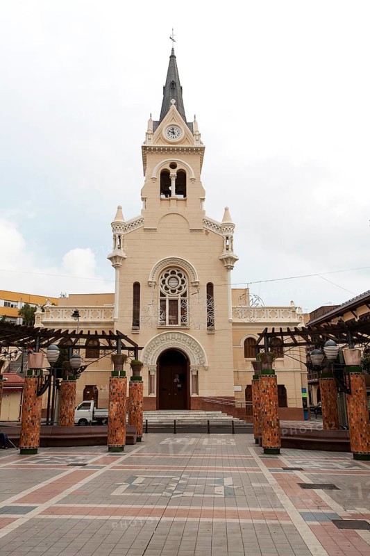 Iglesia del Sagrado Corazon, Plaza M. Pelayo, Melilla autonomous city state Spanish territory in north Africa, Spain, Europe