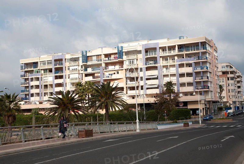 Apartment housing Melilla autonomous city state Spanish territory in north Africa, Spain, Europe