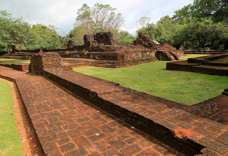 Audience Hall, Island Park, UNESCO World Heritage Site, the ancient city of Polonnaruwa, Sri Lanka, Asia