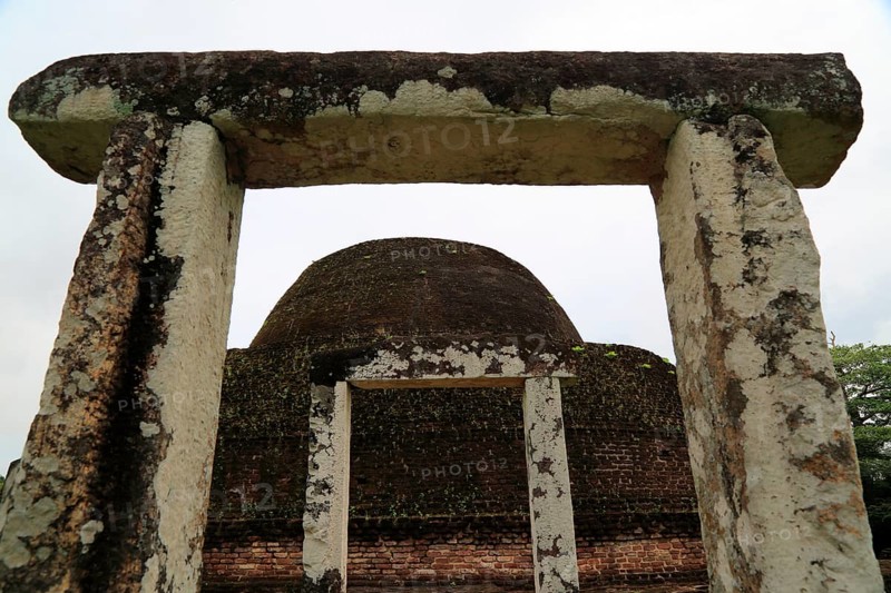 Pabula Vihara temple, UNESCO World Heritage Site, the ancient city of Polonnaruwa, Sri Lanka, Asia