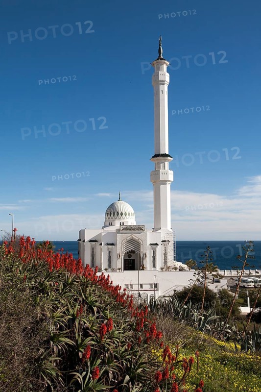 Mosque of the Custodian of the Two Holy Mosques, Europa Point, Gibraltar, southern Europe, Europe