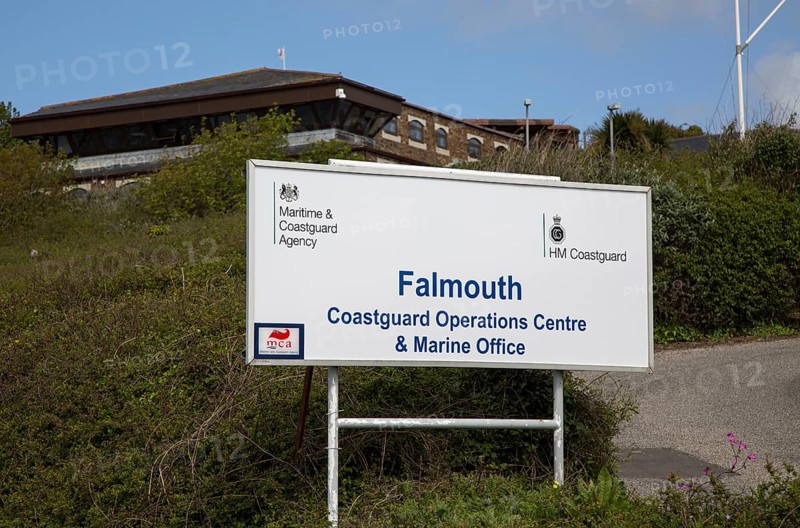 Coastguard Operations centre and Marine office, Falmouth, Cornwall, England, UK