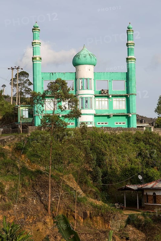 Jumma mosque, Haputale, Badulla District, Uva Province, Sri Lanka, Asia